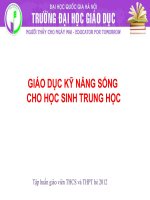 Kỹ năng sống cho học sinh THPT