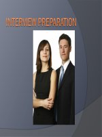 Chuẩn bị cho buổi phỏng vấn Interview Preparation For Website