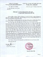 Báo cáo tài chính hợp nhất năm 2015 (đã kiểm toán) - Công ty Cổ phần Quản lý và Xây dựng Đường bộ 26