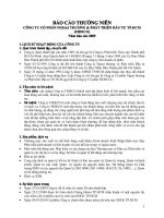 Báo cáo thường niên năm 2009 - Công ty Cổ phần Ngoại thương và Phát triển Đầu tư Thành phố Hồ Chí Minh