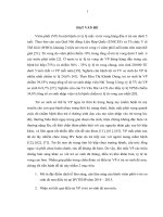 Mô tả đặc điểm dịch tễ lâm sàng, cận lâm sàng của bệnh viêm phổi ở trẻ sơ sinh đẻ non điều trị tại BVTE hải phòng năm 2014 – 2015 