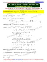 Phương trình,bất phương trình vô tỉ chứa logarit-Thầy Đặng Việt Hùng