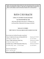 Bản cáo bạch - Công ty Cổ phần Sách Giáo dục tại Tp.Hà Nội