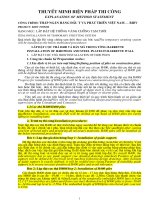 Thuyet minh bien phap thi cong ngan hang BIDV