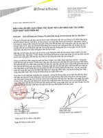 Báo cáo kết quả kinh doanh hợp nhất soát xét quý 2 năm 2012 - Công ty cổ phần Xây dựng và Kinh doanh Địa ốc Hoà Bình