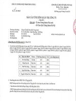 Báo cáo tình hình quản trị công ty - Công ty Cổ phần Dược phẩm Trung ương 3