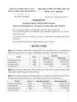 Nghị quyết đại hội cổ đông ngày 22-06-2011 - Công ty Cổ phần Đầu tư Xây dựng và Khai thác mỏ Vinavico