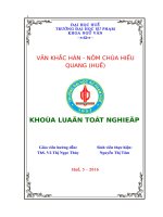 VĂN KHẮC hán  nôm CHÙA HIẾU QUANG (HUẾ)
