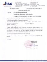 Nghị quyết Hội đồng Quản trị ngày 9-3-2011 - Công ty Cổ phần Chứng khoán Thành phố Hồ Chí Minh