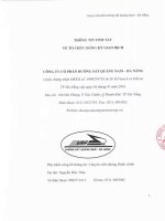 Bản cáo bạch năm 2016 - CTCP Đường sắt Quảng Nam - Đà Nẵng