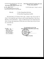 Báo cáo tài chính công ty mẹ quý 4 năm 2011 - Tổng Công ty Phân bón và Hóa chất Dầu khí-CTCP