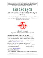 Bản cáo bạch - Công ty cổ phần Gạch Ngói Gốm Xây dựng Mỹ Xuân