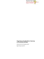 Báo cáo tài chính công ty mẹ quý 2 năm 2013 (đã soát xét) - Tổng Công ty Cổ phần Đầu tư Xây dựng và Thương mại Việt Nam