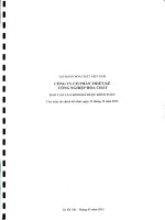 Báo cáo tài chính công ty mẹ năm 2012 (đã kiểm toán) - Công ty Cổ phần Thiết kế Công nghiệp Hóa chất