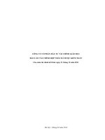 Báo cáo tài chính hợp nhất năm 2011 (đã kiểm toán) - Công ty Cổ phần Đầu tư Tài chính Giáo dục