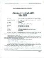 Báo cáo thường niên năm 2009 - Công ty Cổ phần VICEM Vật liệu Xây dựng Đà Nẵng