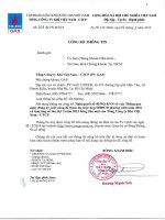 Nghị quyết Hội đồng Quản trị - Tổng Công ty Khí Việt Nam-CTCP