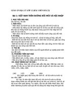 Giáo Án Địa lý 12 mới nhất 2015  2016( từ bài 1 đến bài 22)