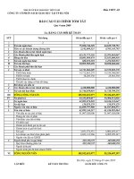 Báo cáo tài chính quý 4 năm 2009 - Công ty Cổ phần Sách Giáo dục tại Tp.Hà Nội