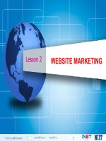 Bán hàng qua mạng Website Marketing