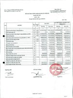 Báo cáo KQKD công ty mẹ quý 1 năm 2011 - Công ty Cổ phần Sản xuất Thương mại May Sài Gòn