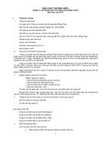 Báo cáo thường niên năm 2014 - CTCP Vận tải Xăng dầu Đồng Tháp