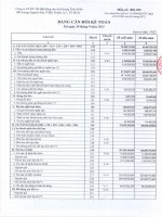 Báo cáo tài chính quý 3 năm 2013 - Công ty Cổ phần Đầu tư Thương mại Bất động sản An Dương Thảo Điền