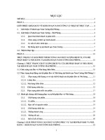 Thực trạng và giải pháp nâng cao chất lượng dịch vụ tại bộ phận bar và nhà hàng tại khách sạn nam cường hải phòng 