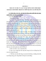 Phát triển hệ thống phân phối hiện đại dạng chuỗi siêu thị bán lẻ trên địa bàn thành phố hà nội 