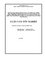 Những giải pháp nhằm nâng cao hiệu quả điều tra tội phạm trộm cắp tài sản tại cơ quan, tổ chức trên địa bàn tỉnh của lực lượng cảnh sát điều tra tội phạm về trật tự xã hội công an tỉnh thanh hoá 