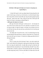 Giới thiệu về diễn ngôn trần thuật của G.Genette và ứng dụng của Nguyễn Đăng Vy