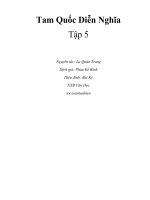 Tam quoc dien nghia tap 5 