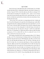 Luận văn tình hình tổn thương do vật sắc nhọn, kiến thức và thực hành tiêm an toàn của điều dưỡng viên bệnh viện da liễu trung ương 