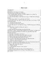 Thực trạng hoạt động xuất khẩu của công ty thương mại chỉ phương hoàng 