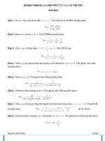 200 bài toán bất đẳng thức từ các đề thi PTTH quốc gia, đại học năm 2015 2016