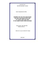 NGHIÊN CỨU GIÁ TRỊ CHẨN ĐOÁN XƠ HÓA GAN BẰNG PHỐI HỢP KỸ THUẬT ARFI VỚI APRI Ở CÁC BỆNH NHÂN VIÊM GAN MẠN