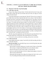 Một số biện pháp nâng cao hiệu quả sử dụng đòn bẩy trong kinh doanh tại công ty cổ phần đầu tư và xây dựng HUD3 