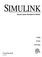 Simulink  dynamic system simulation for matlab