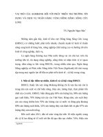 VAI TRÒ CỦA AGRIBANK ÐỐI VỚI PHÁT TRIỂN THỊ TRƯỜNG TÍN DỤNG VÀ DỊCH VỤ NGÂN HÀNG VÙNG ÐỒNG BẰNG SÔNG CỬU LONG