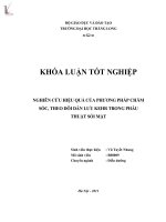 Nghiên cứu hiệu quả của phương pháp chăm sóc, theo dõi dẫn lưu kehr trong phẫu thuật sỏi mật 