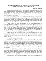 ĐÁNH GIÁ CHÍNH SÁCH THỊ THỰC DU LỊCH CỦA VIỆT NAM  TRONG TIẾN TRÌNH HỘI NHẬP QUỐC TẾ