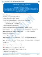 tính đơn điệu của hàm số 