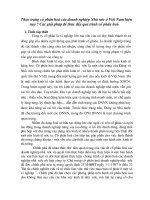Tiểu luận thực trạng cổ phần hoá các doanh nghiệp nhà nước ở VN hiện nay các giải pháp để thúc đẩy quá trình cổ phần hoá 
