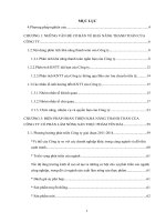 Phân tích khả năng thanh toán tại công ty cổ phần lâm nông sản thực phẩm yên bái 