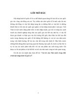 Tiểu luận vai trò của nhà nước trong tiến trình hội nhập kinh tế quốc tế  