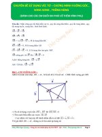 Dùng vecto   chứng minh vuông góc , thẳng hàng   thầy quang baby2 (1)