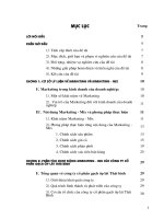 Phân tích và đề xuất 1 số giải pháp nhằm đẩy mạnh hoạt động marketing   mix tại công ty CP gạch ốp lát thái bình 