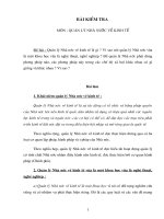 QUẢN LÝ NHÀ NƯỚC VỀ KINH TẾ