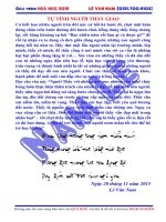 Bất đẳng thức trong hoá học