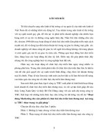 Thực trạng và giải pháp trong hoạt động marketing cho sản phẩm tổ chức hội chợ triển lãm thương mại tại công ty THC 